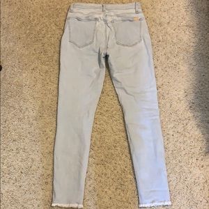 Joe's Jeans Jeans - Light wash joes jeans with fringed bottom Joe's Jeans Jeans - Light wash joes jeans with fringed bottom